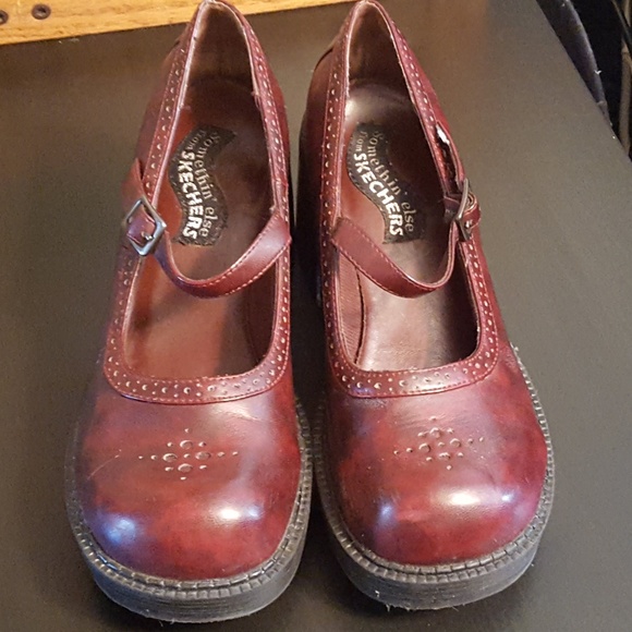 skechers mary jane platform